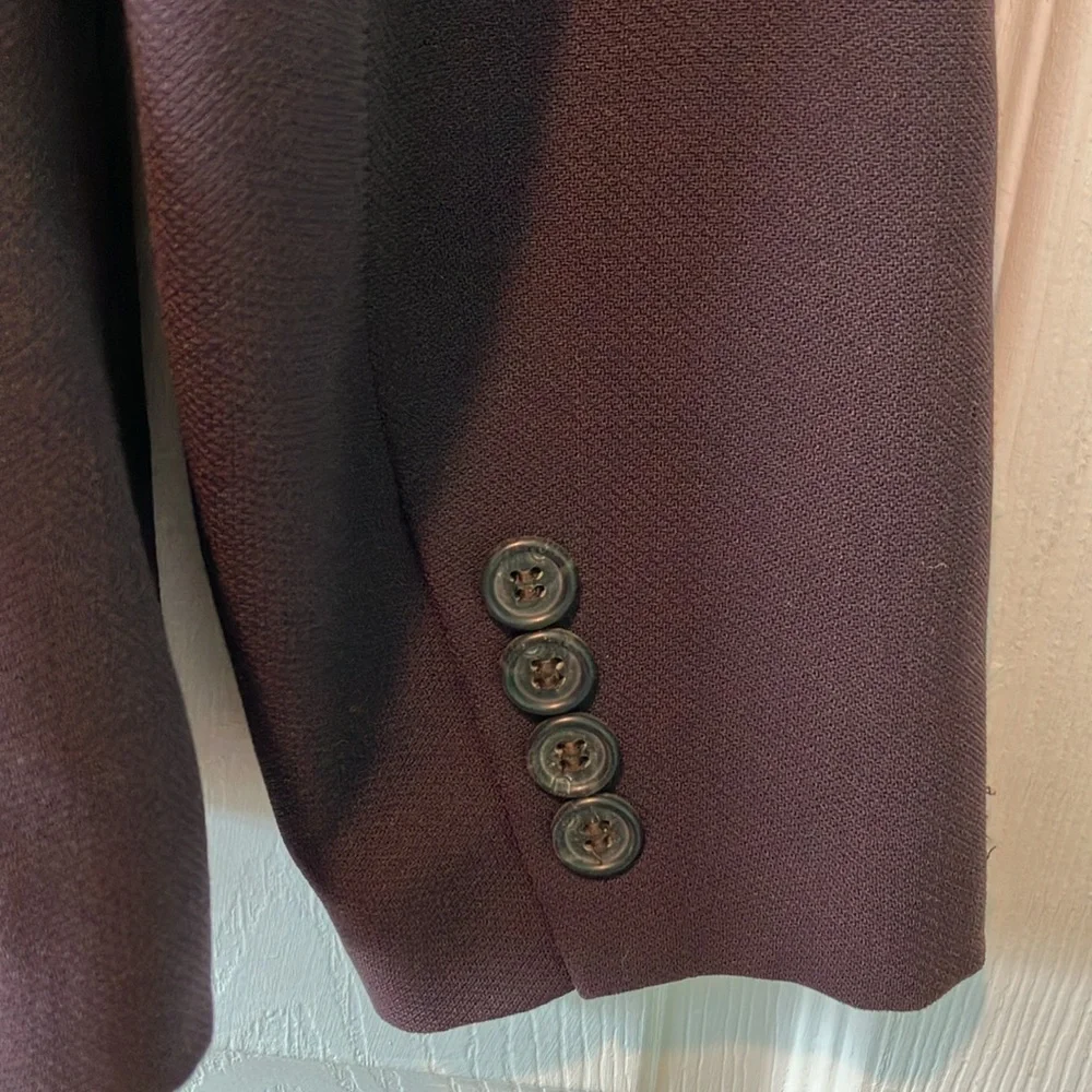 J crew plum purple size 2 blazer women’s - Picture 9 of 9